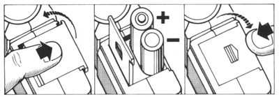Unomat B24, B24auto, B24 установка батарей
