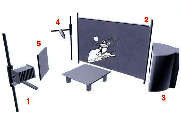 Рисунок освещения натюрморта.