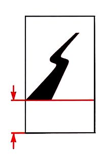 Композиция фотографии. Располагать в кадре дорогу согласно рис. 1 нецелесообразно.