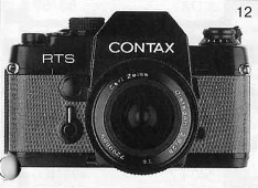 Ранняя зеркальная фотокамера Contax RTS