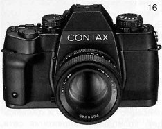 Зеркальная фотокамера Contax (черная)