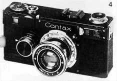Первая модель фотокамеры Contax (1932 г.)