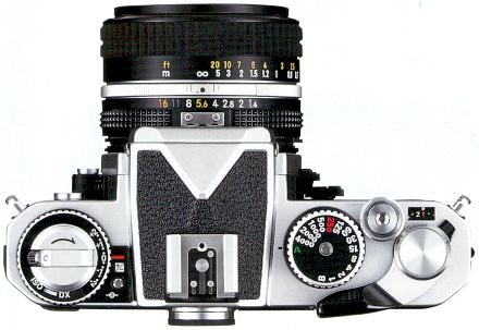 Элементы управления зеркальной пленочной фотокамеры Nikon FM3a