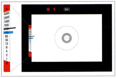 Видоискатель фотокамеры Nikon FM3a со штатным фокусировочным экраном K3.
