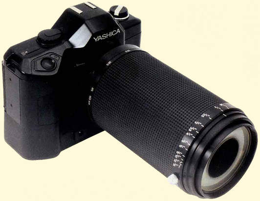 Специализированная 35-мм зеркальная фотокамера для стоматологических съемок Yashica Dental Eye II.