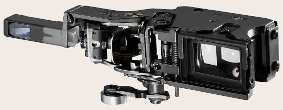 Оптико-механический блок видоискателя-дальномера фотокамеры Leica M7.