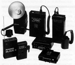 Вспышка студийного типа Quantum Q-flash.