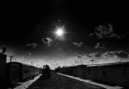 Ореолы, лучи и тому подобные эффекты от солнца в черно-белой фотографии дает применение при съемке светофильтров и специальных фильтров.