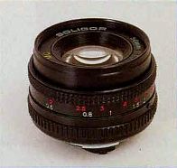 Soligor 50mm f/1.7 — объектив для камер с байонетом K, разработан в качестве штатного для камеры Soligor SR-2ОО PK.