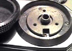 Разборка фотоаппарат Киев-4, оправа головки выдержек