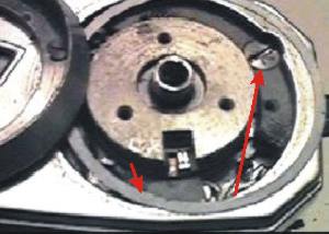 Разборка фотоаппарат Киев-4, пылезащитная прокладка