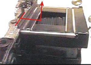 Разборка фотоаппарат Киев-4, корпус фильмового тракта