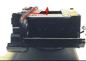 Разборка фотоаппарат Киев-4, корпус фильмового тракта