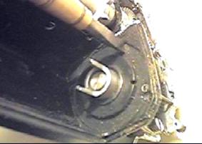 Разборка фотоаппарат Киев-4, крепление затвора