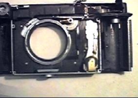 Разборка фотоаппарат Киев-4, устройство дальномера и автоспуск