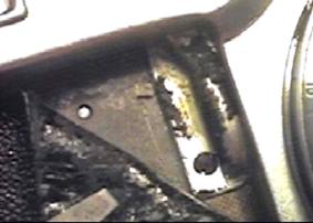 Разборка фотоаппарат Киев-4, передняя декоративная панель