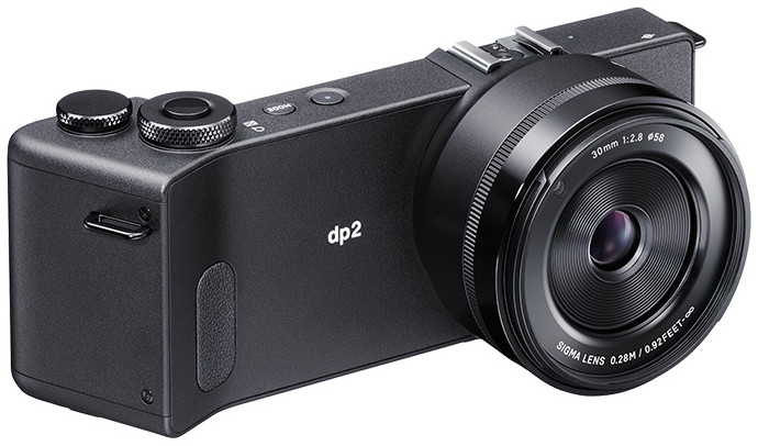 Компактная цифровая фотокамера Sigma dp2 Quattro с многослойным сенсором Foveon X3.